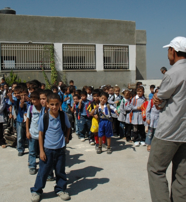 Ayed with Students