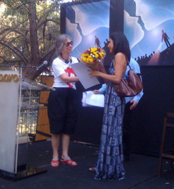 SPIRIT OF FREEDOM AWARD At the Jerusalem Film Festival