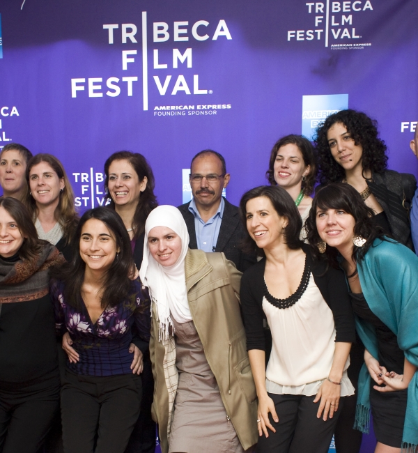 JUST VISION & BUDRUS TEAM Tribeca Film Festival by Emily Smith