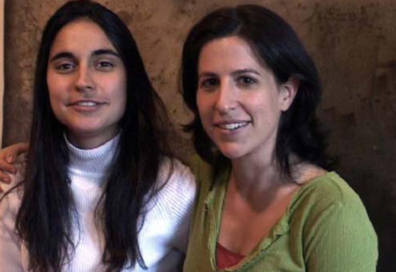 CO-DIRECTOR JULIA BACHA WITH DIRECTOR RONIT AVNI