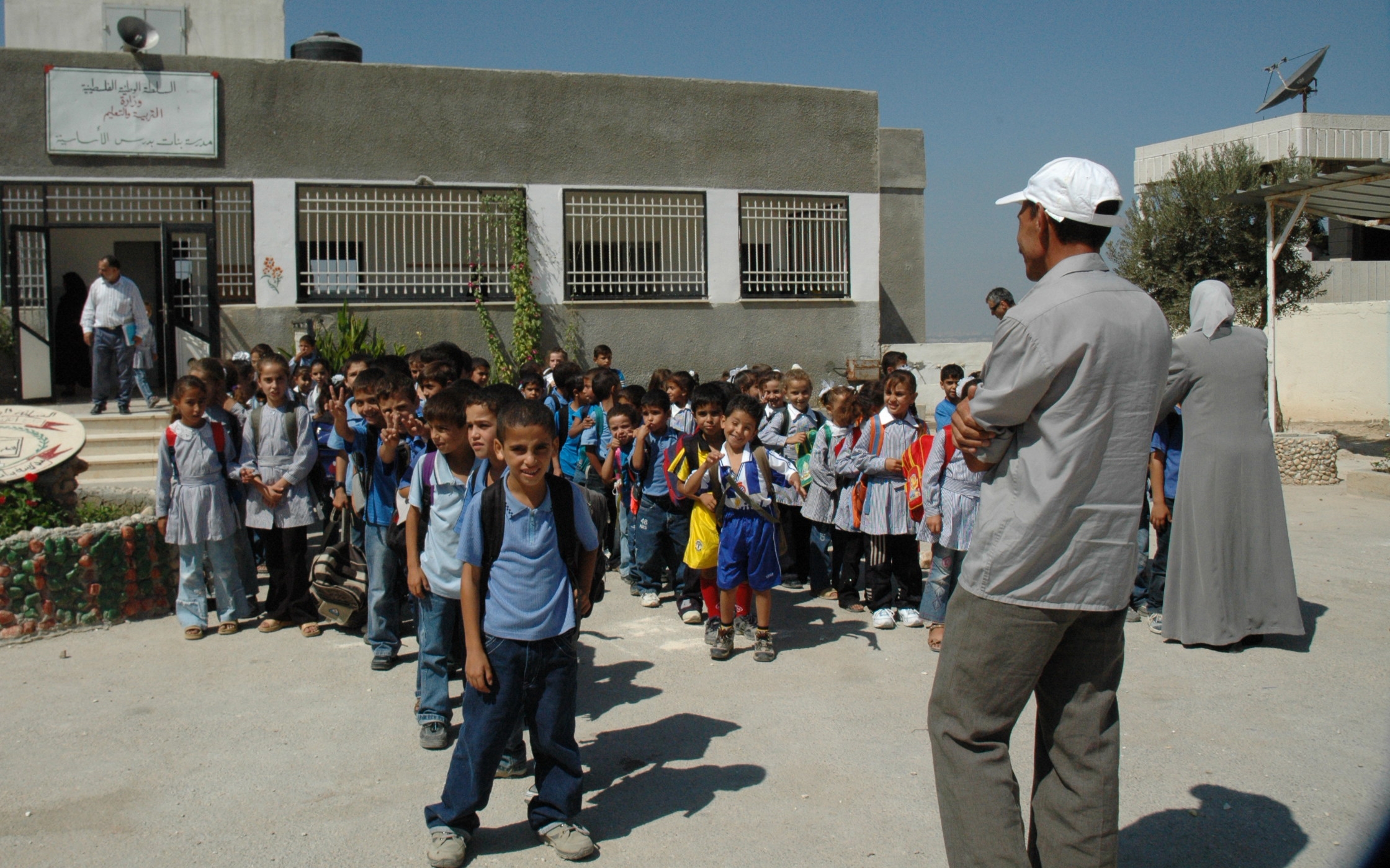 Ayed with Students